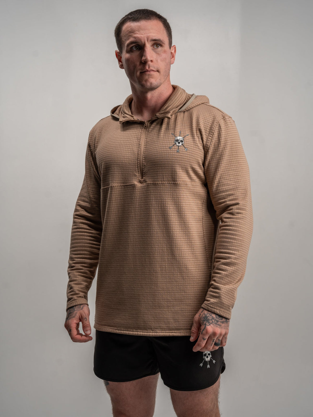 Men's waffle hoodie