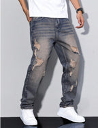 Men's Stretchy Slim Straight Pants