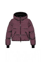New Multi-color Ski Quilted Hooded Puffer Jacket
