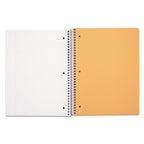 Mead Spiral Notebook, 5 Subject, Medium/College Rule, Randomly Assorted Covers, 10.5 x 8, 180 Sheets