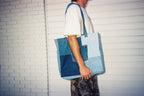 Upcycled Denim Patchwork Tote