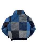 "THE JOAT” Denim Reworked Patchwork Coat