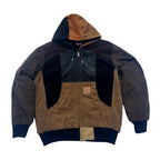 "THE CORD" Corduroy Reworked Patchwork Coat
