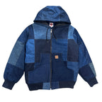 "THE JOAT” Denim Reworked Patchwork Coat