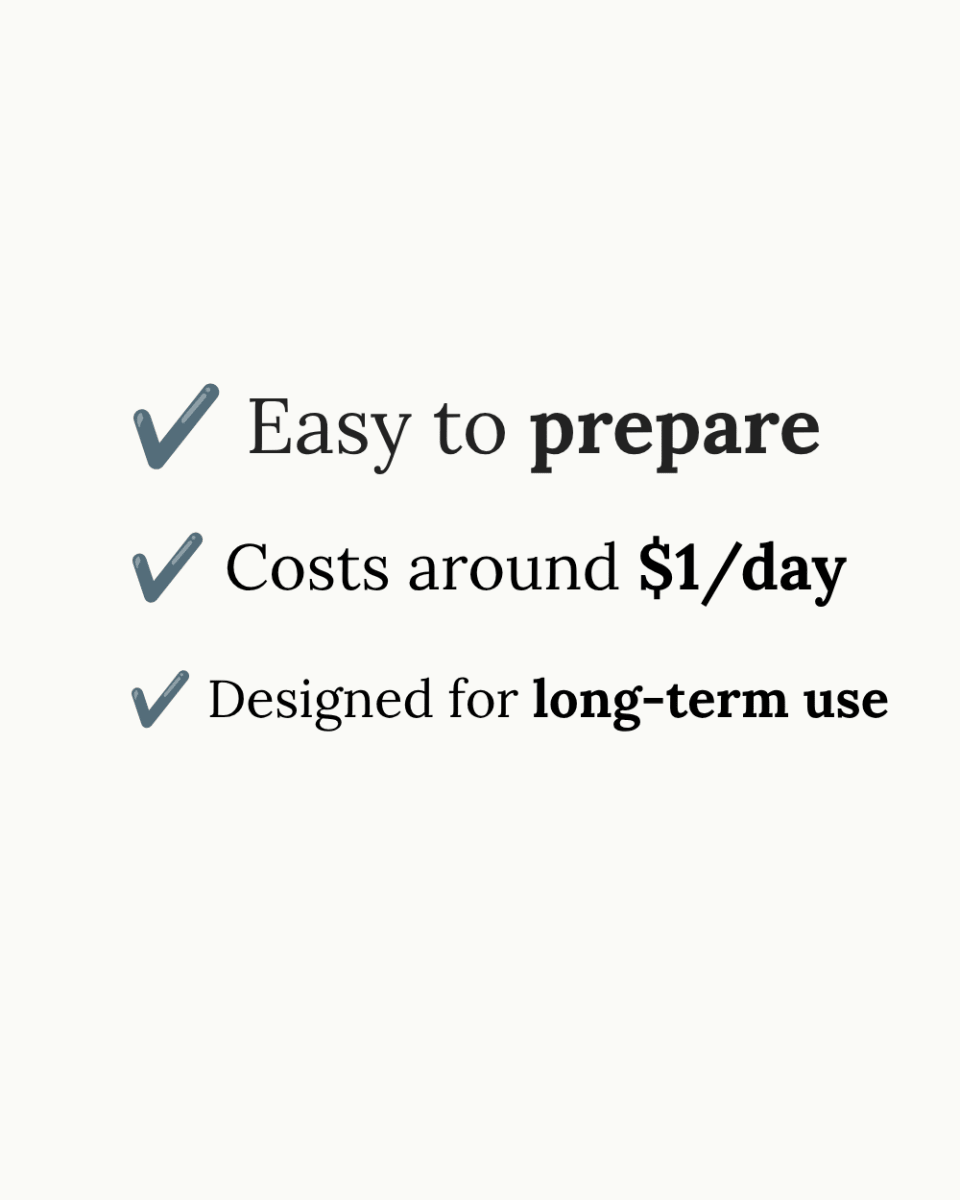 1 lb. of Essiac in FOUR (4) Convenient 4 oz. packets (2-3 Month Supply - Costs less than $1 per day to use)