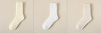 Women's Maternity Socks Autumn And Winter Fleece-lined Thickened Sleep Warm Wool Floor Mid-calf Cashmere Towel Terry-loop Hosiery