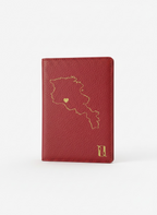 Love Armenia Passport Holder & Luggage Tag Travel Gift Set