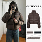 Women's Short Puffer Down Jacket Coats