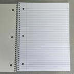 ZA@ THREE LEAF (6 PACK) 1 Subject Spiral Notebook College Ruled 70 Sheets 811-48