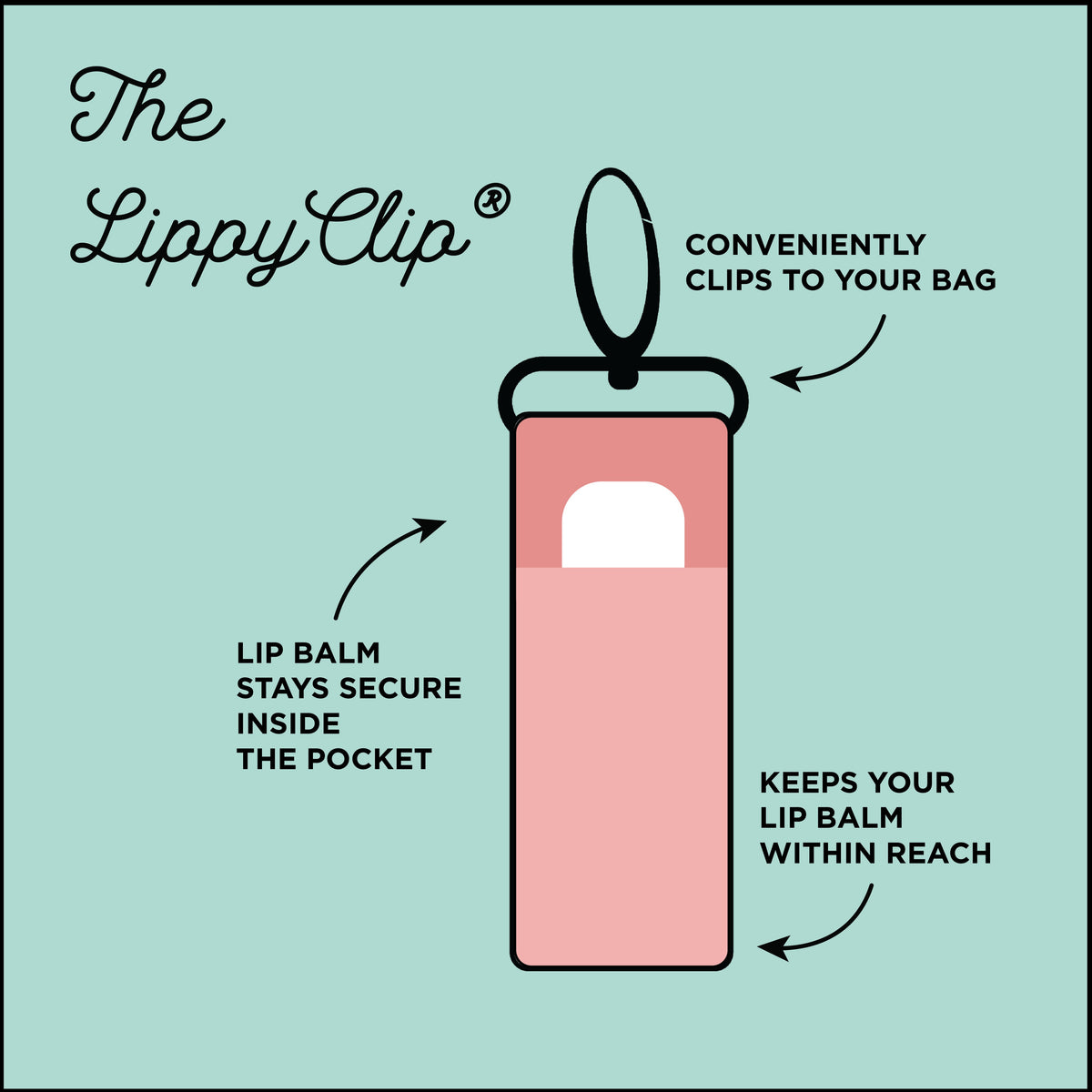 Mini Christmas Gnomes LippyClip® Lip Balm Holder