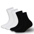 Men’s & Women’s Bamboo Diabetic Ankle Socks 4-Pack