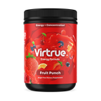 Fruit Punch Pre-Workout Energy Powder + Focus Boost & Hydration | Sugar Free