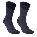 Men’s Bamboo Dress Socks 6-Pack Gift Box, Dark Neutrals