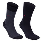 Men’s Bamboo Dress Socks 6-Pack, Black, Charcoal & Navy