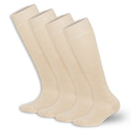 Women’s Bamboo Knee-High Socks 4-Pack – Soft & Breathable