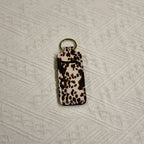 Chapstick Holder Keychain – Cow Print, Camo Pink Bow, Cowboy Toile, Barn Toile, croquette, duck, moon