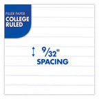 Mead Filler Paper, 3-Hole, 8.5 x 11, College Rule, 200/Pack