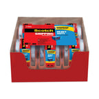 Scotch 3850 Heavy-Duty Packaging Tape with Dispenser, 1.5" Core, 1.88" x 66.66 ft, Clear, 6/Pack