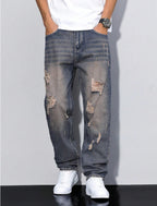 Men's Stretchy Slim Straight Pants