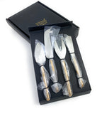 Vibhsa Gold Cheese knives set of 4