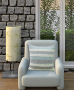 Vibhsa Handwoven Textured Stripe Decorative Pillow