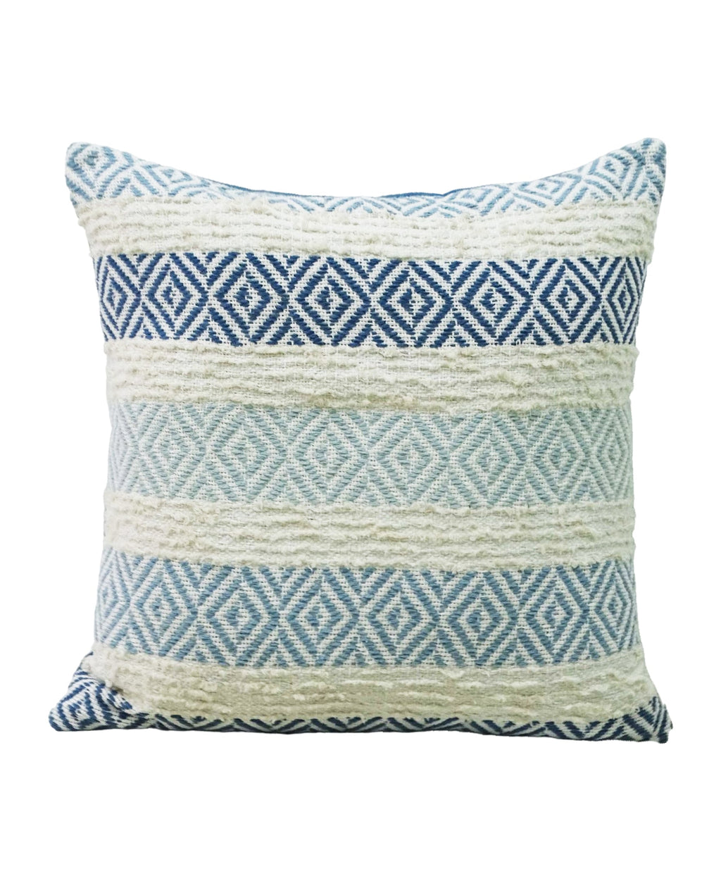Vibhsa Handwoven Weave Textured Stripe Pillow 20"X20"