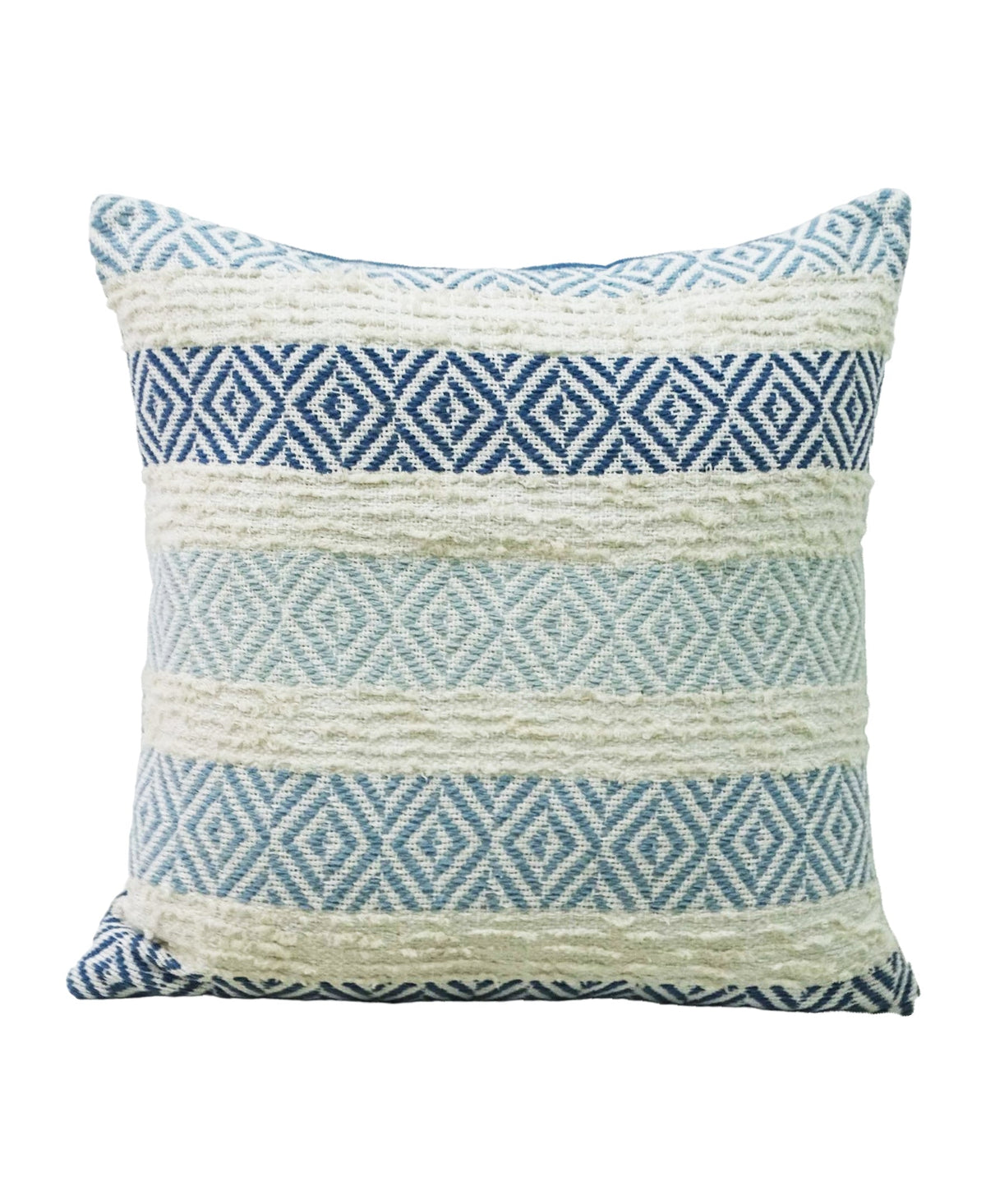 Vibhsa Handwoven Weave Textured Stripe Pillow 20"X20"
