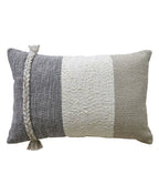 Vibhsa Handloom Woven Wooden Textured Decorative Pillow