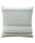 Vibhsa Handloom Woven Striped Decorative Pillow 20"x20"