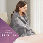 Hyde Lane Heated Electric Throw Blanket 60 x 70, Sherpa Reverse