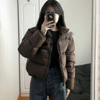 Women's Short Puffer Down Jacket Coats