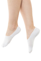 Women’s Bamboo No-Show Socks 6-Pack, White, Pink & Black