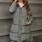 Women's Hooded Loose Puffer Jacket