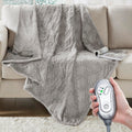 Hyde Lane Heated Electric Throw Blanket 60 x 70, Sherpa Reverse