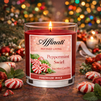 Peppermint Swirl Mini Candle
