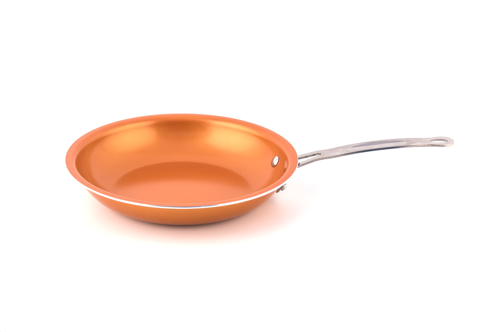MASTERPAN Ceramic Nonstick Copper Color Frypan & Skillet, 10" (25cm)