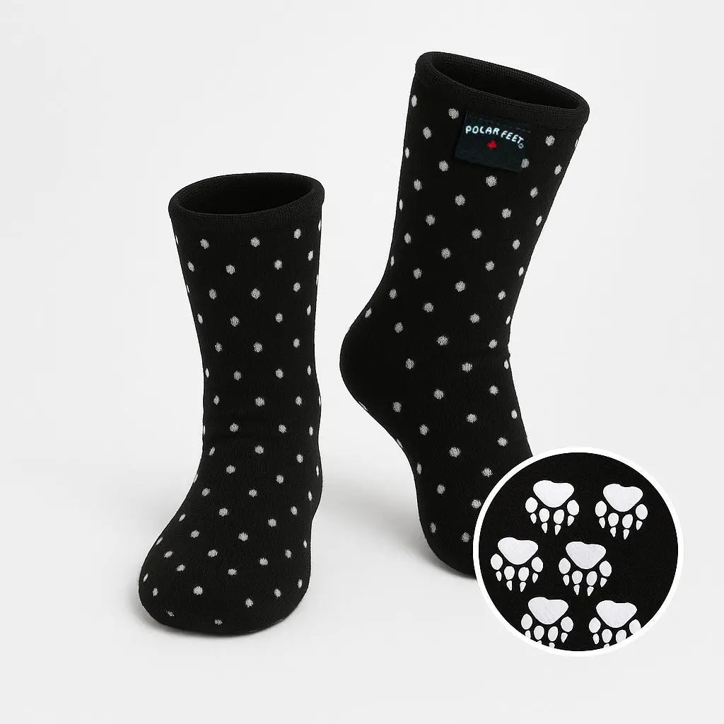 Polar Feet Fleece Socks - Domino