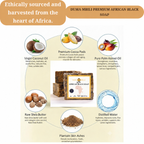 Authentic African Black Soap | Organic Skincare for Clear & Glowing Skin