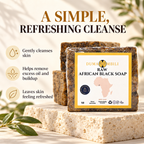 Authentic African Black Soap | Organic Skincare for Clear & Glowing Skin