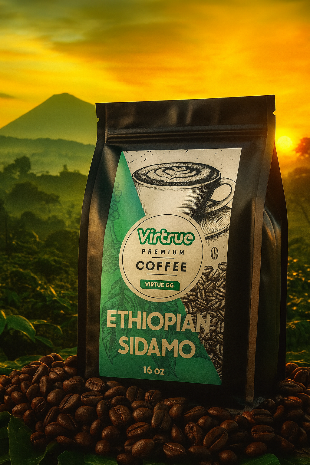 Medium-Dark Roast Coffee – 16oz | Balanced, Small Batch, Expertly Roasted