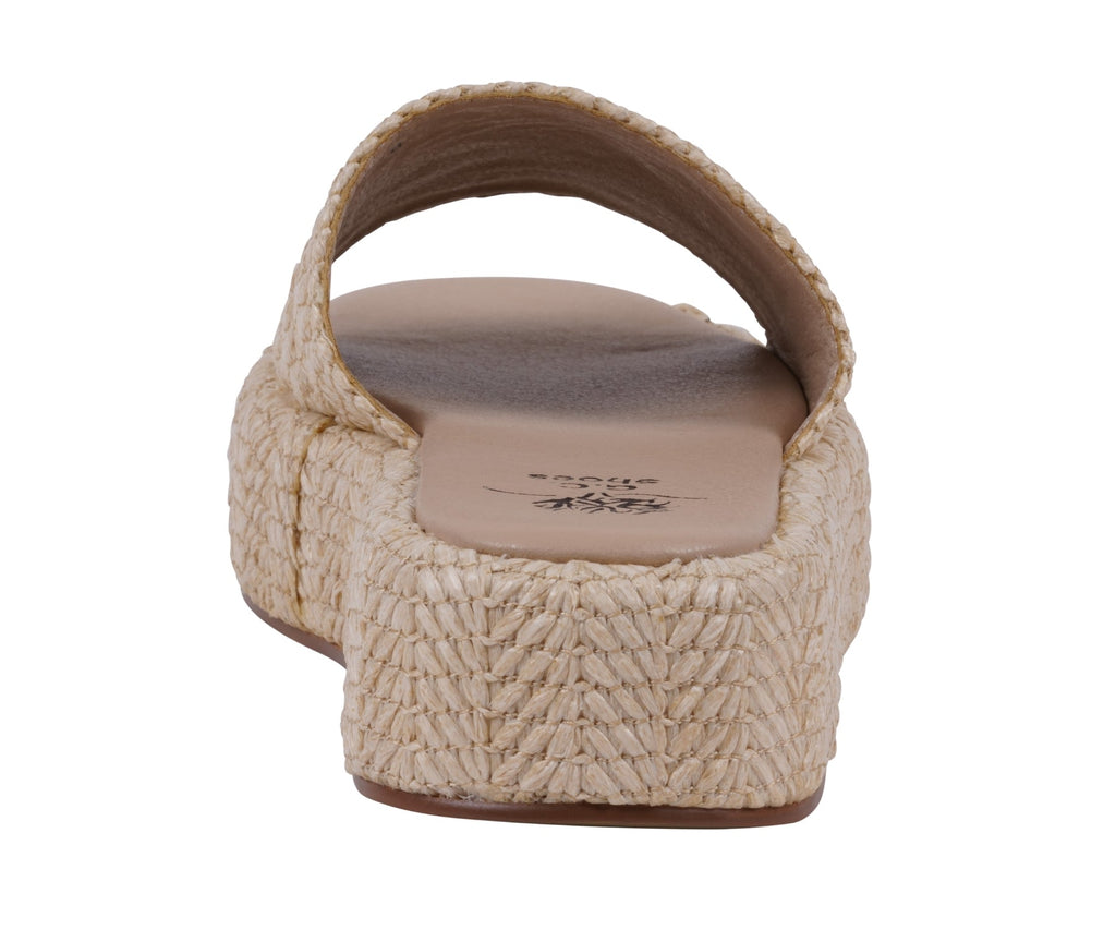 Women's Evie Natural Platform Slide