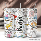 Funny Silly Goose Tumbler With Lid and Stainless Steel Straw, Humor Meme Travel Mug Gift