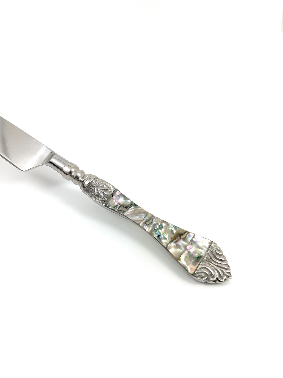 Vibhsa Stainless Steel Flatware set of 20 with Seawork Handle