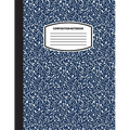 Classic Composition Notebook: (8.5x11) Wide Ruled Lined Paper Notebook Journal (Dark Blue) (Notebook for Kids, Teens, Students, Adults) Back to School - Paperback