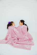 Light Pink Cowgirl Cozy Blanket