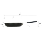 MASTERPAN Ceramic Nonstick Frypan & Skillet with Chefs Handle, 11" (28cm)