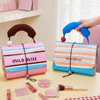Large Foldable Detachable Toiletry Bag – Premium Portable Travel Cosmetic Case, Women’s Makeup Organizer