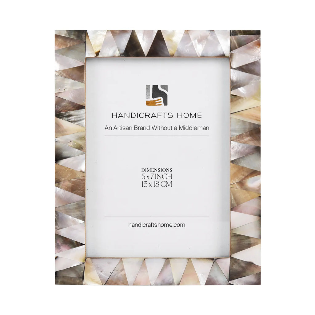 Picture Frame Pearlescent Ebony Collection Mother of Pearl Black – 3 Sizes