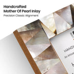 Picture Frame Pearlescent Ebony Collection Mother of Pearl Black – 3 Sizes