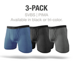 SVBPIMA TRI-POUCH™ BOXERS - PIMA COTTON